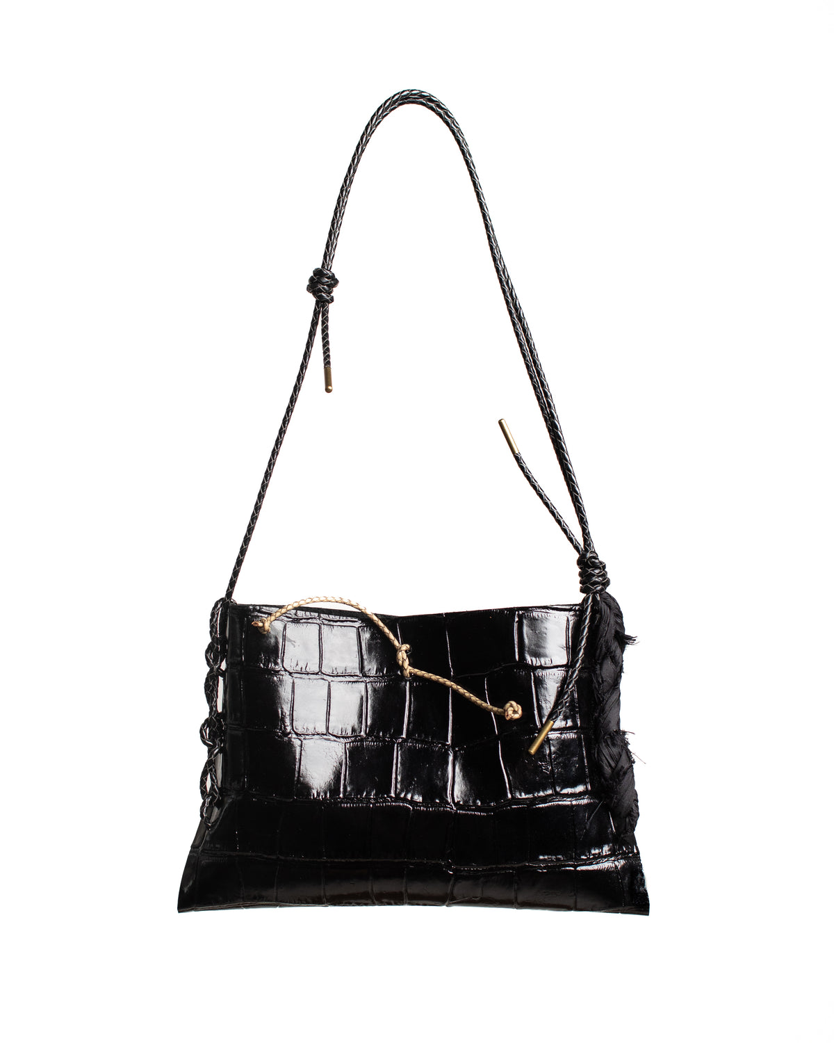 Sac Vendôme Vernis Shoulder in "Chrome"