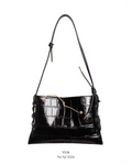 Sac Vendôme Vernis Shoulder in "Chrome"