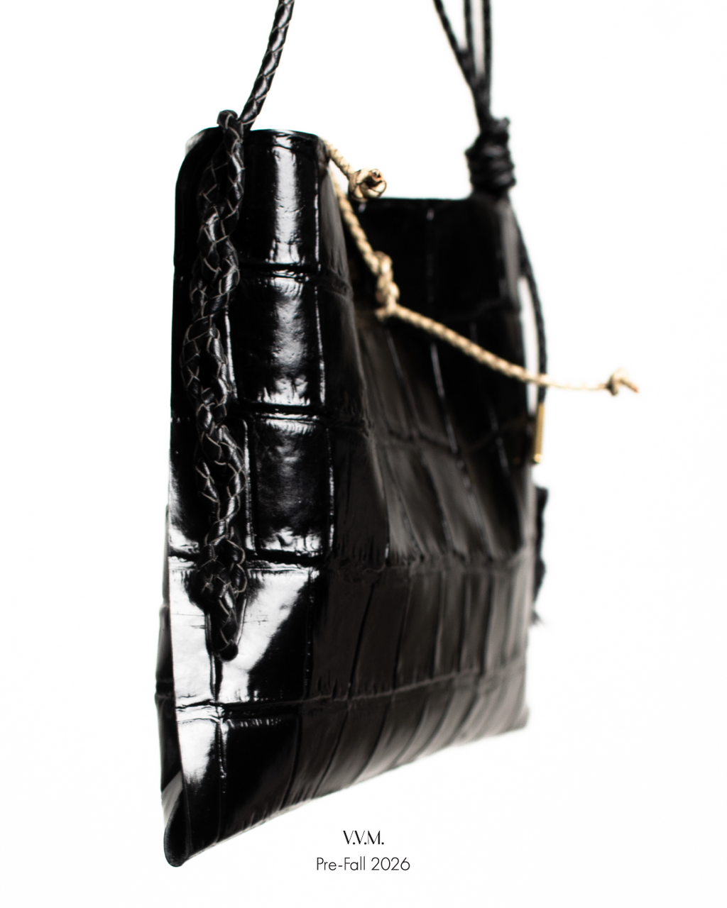 Sac Vendôme Vernis Shoulder in "Chrome"