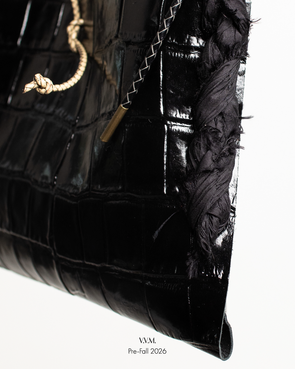 Sac Vendôme Vernis Shoulder in "Chrome"