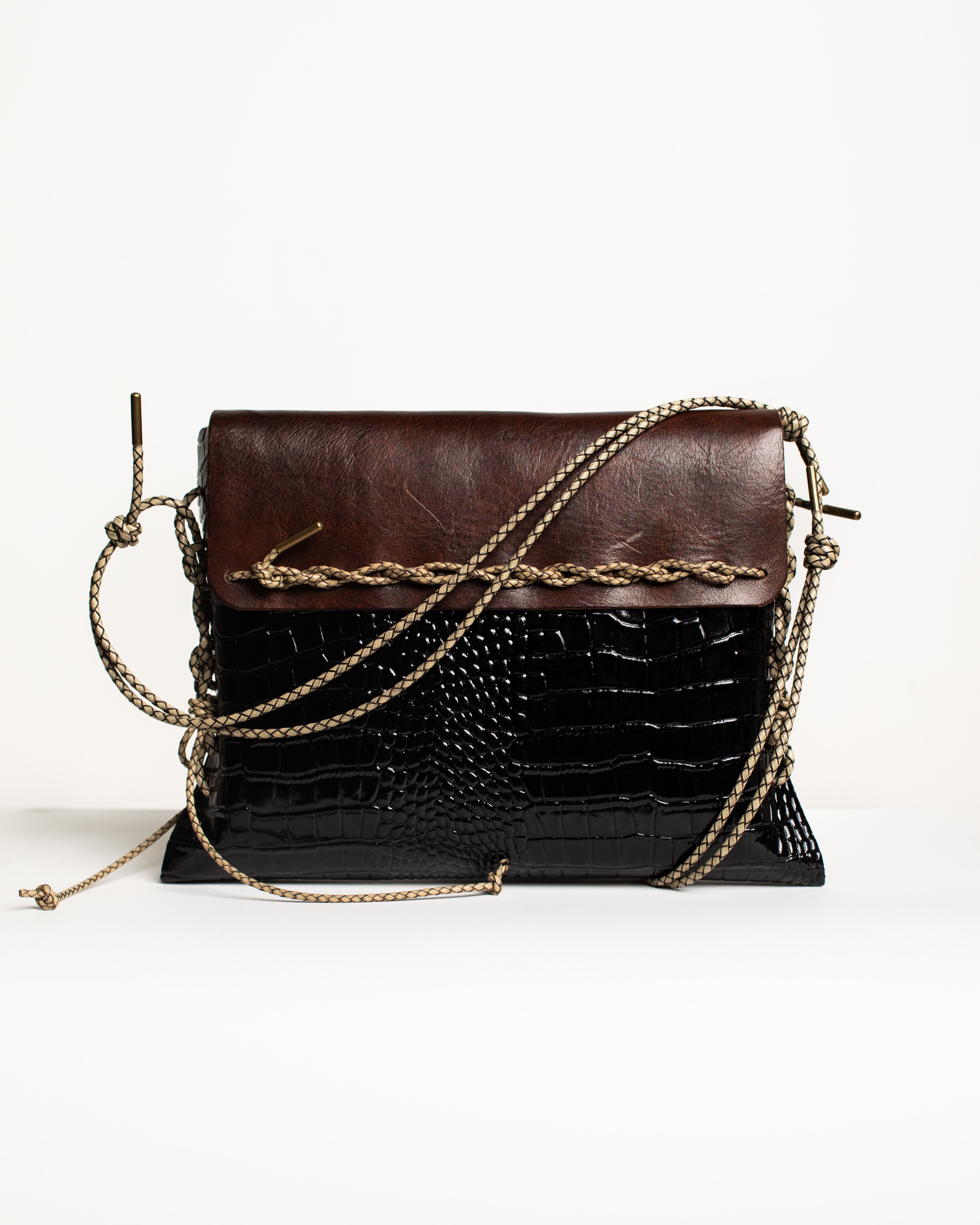 Sac Vendôme Flap Vernis in "Chrome"