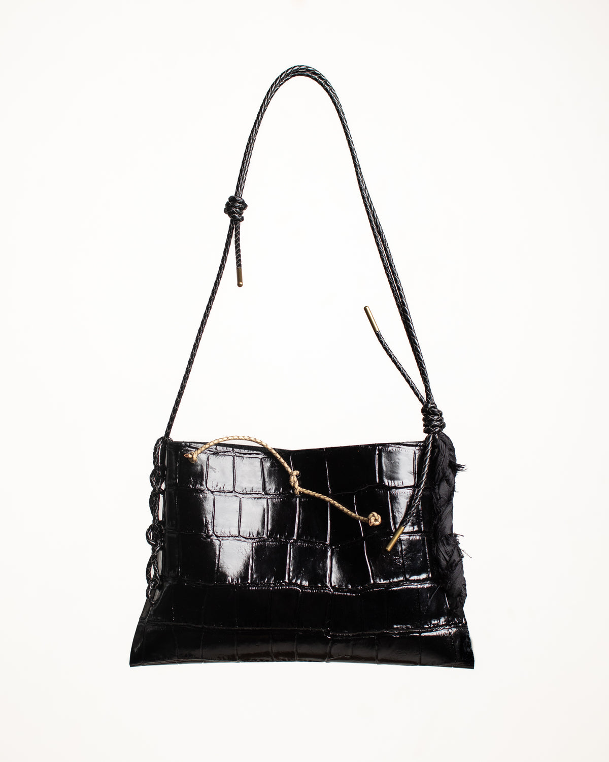 Sac Vendôme Vernis Shoulder in "Chrome"
